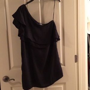 Lulu's black off the shoulder dress